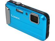 Panasonic LUMIX TS25 DMC TS25A Blue 16.1 MP 2.7 230K Active Lifestyle Tough Camera
