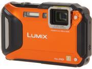 Panasonic LUMIX DMC TS5D Orange 16.1 MP 3.0 460K WiFi Enabled Lifestyle Tough Camera