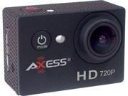 AXESS CS3601 BK Black 1.5 HD 720P Action Sports Camera