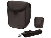 SONY LCS BBF B Point and Shoot Camera Bags Cases Black Compact Carrying Case