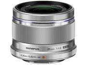 OLYMPUS V311060SU000 Compact ILC Lenses M.ZUIKO 25 mm f1.8 Lens Silver