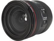 Canon 6313B002 SLR Lenses EF 24 70mm f 4L IS USM Standard Zoom Lens Black