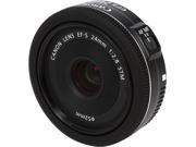 Canon 9522B002 SLR Lenses EF S 24mm f 2.8 STM Lens Black