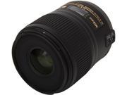 Nikon 2177 SLR Lenses AF S Micro Nikkor 60mm f 2.8G ED Lens Black