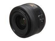Nikon 2183 SLR Lenses 35mm f 1.8 AF S DX G 52mm Lens Black