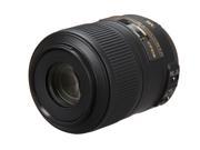 Nikon 2190 SLR Lenses AF S DX Micro Nikkor 85mm f 3.5G ED VR Lens Black
