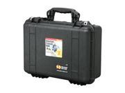 PELICAN 1500 004 110 Black Case with Padded Dividers