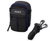 SONY LCS CSJ Black Soft Carrying Case For Cyber shot S W T And N Series Digital Camera