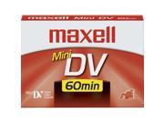 maxell 298017 MiniDV Videocassette