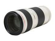 Canon 2578A002 SLR Lenses EF 70 200mm f 4L USM Telephoto Zoom Lens White