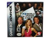 World Poker Tour GameBoy Advance Game 2K Games