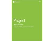 Microsoft Project 2016 Product Key Cards 1 PC