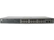 LevelOne GSW 2693 L2 SNMP POE Stacking Switch