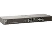 LevelOne GSW 1657 16 Port Gigabit Ethernet Switch