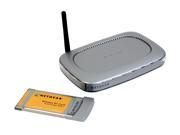 NETGEAR WGB511 54 Mbps Wireless Router WGR614 and PC Card WG511 Kit