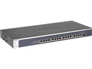 NETGEAR ProSAFE 16 Port 10 Gigabit Copper Web Managed Switch with 1 Copper SFP Combo Port XS716E 100NES