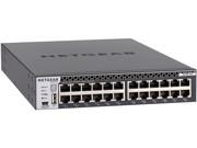 NETGEAR ProSAFE M4300 24X 24 x 10G 24 x 10GBASE T 4 x SFP Half Width Stackable Switch for Server Aggregation XSM4324CS 100NES