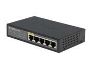 D Link DES 1005P 5 Port Switch with one PoE Port