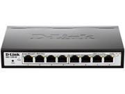 D Link 8 Port EasySmart Gigabit Ethernet Switch Lifetime Warranty DGS 1100 08