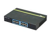 TRENDnet TEG S16DG Unmanaged Desktop Gigabit GREENnet Switch 10 100 1000 Mbps 16 x RJ45 8K MAC Address Table. Limited Life Time Warranty