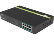 TRENDnet TPE T80H Switches 4 to 10 Ports 8 Port PoE Switch. Limited Life Time Warranty
