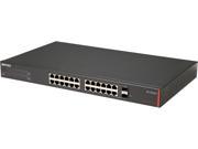 Buffalo BS GS2024 24 Port Gigabit Green Ethernet Web Smart Switch with 2 SFP Slots