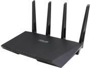 ASUS RT AC87U Dual band 4x4 AC2400 4 port Gigabit Gaming Router with AiProtection Powered by Trend Micro