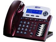Xblue XB 1670 76 X16 Small Office Telephone Red Mahogany