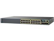 Cisco Catalyst 2960X 24TS LL Switch managed 24 x 10 100 1000 2 x Gigabit SFP desktop rack mountable