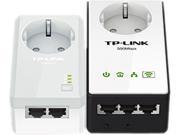 TP LINK TL WPA4230P KIT 500Mb WiFi Powerline with 3 ports and AC pass thru Twin Pack