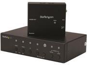 STARTECH STDHVHDBTMulti Input HDBaseT Extender with Built in Switch DisplayPort VGA and HDMI Over CAT5 or CAT6 Up to 4K