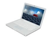 Apple Laptop MacBook MB402LL A Intel Core 2 Duo 2.10 GHz 2 GB Memory 120 GB HDD Intel GMA X3100 13.3 Mac OS X v10.5 Leopard