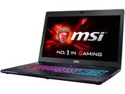 MSI GS Series GS72 6QE 203CA Stealth Pro Gaming Laptop Intel Core i7 6700HQ 2.6 GHz 17.3 Windows 10 Home