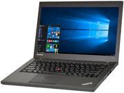Lenovo Grade B Laptop ThinkPad T440 Intel Core i5 4th Gen 4300U (1.90 GHz) 8 GB Memory 120 GB SSD 14.0 Lenovo Grade B Laptop ThinkPad T440 Intel Core i5 4th Gen 4300U (1.90 GHz) 8 GB Memory 120 GB SSD 14.0