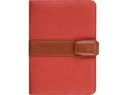 Aluratek Red Universal Folio Travel Case for 7 inch Tablets Model AUTC07FR