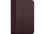 macally Wine Color Slim Folio Stand Case Designed for iPad Air Model SCasePA5 PU