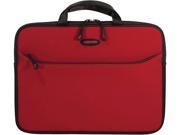 Mobile Edge SlipSuit Carrying Case Sleeve for 14 Notebook Crimson Red