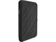 rooCASE Black Orb Exec Portfolio Case for Universal 7 to 8.4 Inch Tablet Model RC ORB EXEC U784 BK