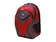Eco Style Black Red Sports Vortex Backpack Model EVOR BP16 CF