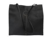 Piel LEATHER 2344 BLK Medium Market Bag Black