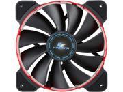 KINGWIN XF 012LBR PWM PWM case fan with Red cilcle frame 120 x 120 x 25 mm long life bearing