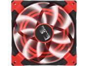 AeroCool DS 140mm Red Patented Dual layered blades with noise and shock reduction frame
