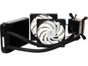 SILVERSTONE TD03 E Durable High Performance All In One Liquid CPU Cooler with Dual Adjustable 120mm PWM Fans