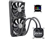 EVGA CLC 280 Liquid / Water CPU Cooler, 400-HY-CL28-V1, 280mm Radiator, RGB LED with EVGA Flow Control Software EVGA CLC 280 Liquid / Water CPU Cooler, 400-HY-CL28-V1, 280mm Radiator, RGB LED with EVGA Flow Control Software