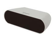 SYBA Connectland CL SPK23021 Bluetooth V2.1 EDR Wireless Stereo Speaker in White Powered by Batteries or AC Adapter