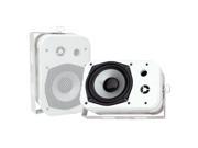 PYLE PDWR40W 5.25 Indoor Outdoor Waterproof Speakers White