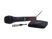 Pyle PDWM100 Dual Function Wireless Wired Microphone System