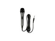 The Singing Machine SMM 205 Wired Professional Microphone 6.3mm Plug 3.5mm Adapter