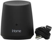 iHome IBT69BC Bluetooth Rechargeable Mini Speaker Black