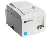 Star Micronics 39472010 Model TSP143L WHT US Thermal Printer, Auto-cutter, Ethernet, With Internal Power Supply, White